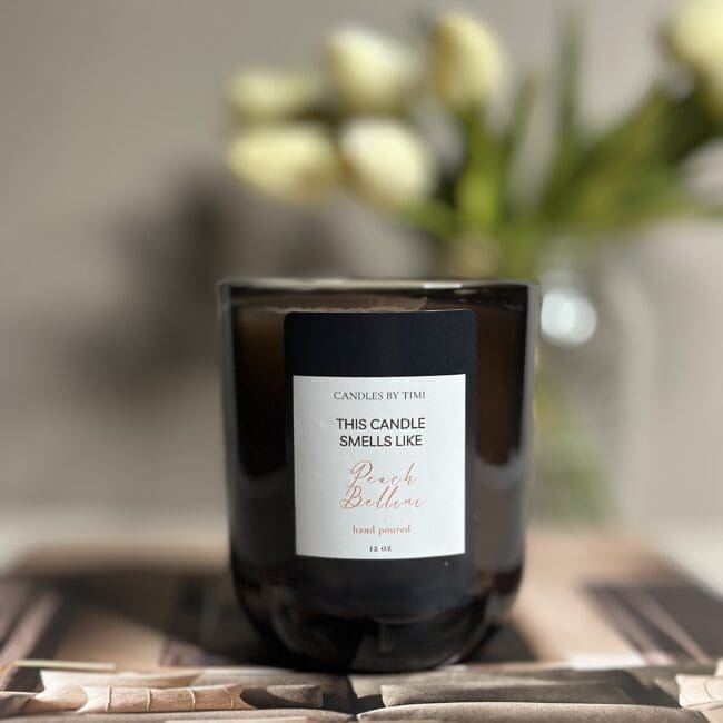 Peach Bellini Candle 12oz