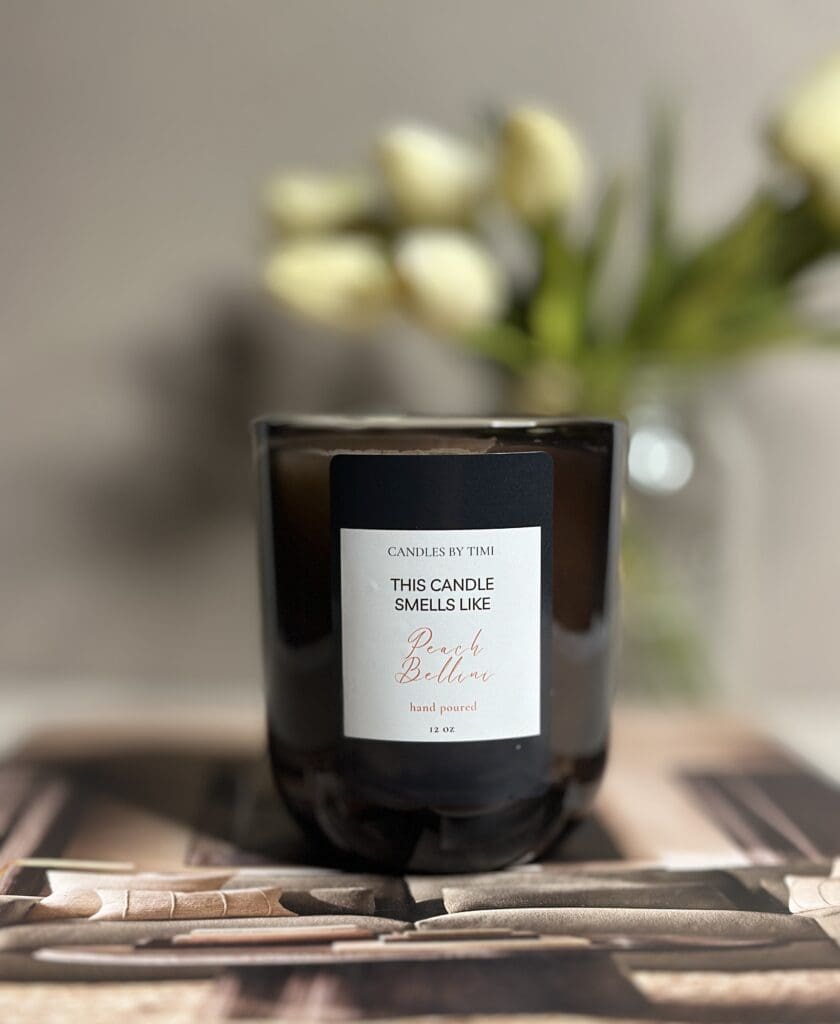 Peach Bellini Candle 12oz